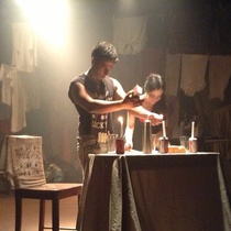 Photograph of the Production, "Fango" (Miami)