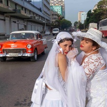 Photographs of the theatrical production, Monta que te quedas