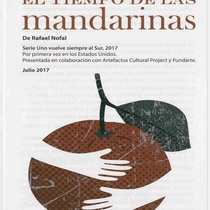 Program for the theatrical production, El tiempo de las mandarinas (large)