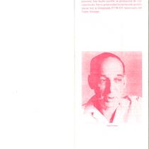 Program for the theatrical production, Electra Garrigó