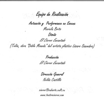 Program for the theatrical prodution, Cubalandia (Miami)