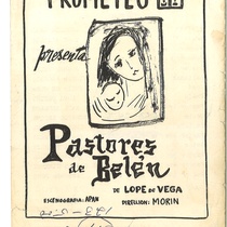 Program of the production, "Pastores de Belén" (New York, 1977)