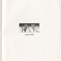 Program for the production, "Electra Garrigó" (Miami, 1978)