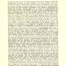 Program for the theatrical production, Electra Garrigó