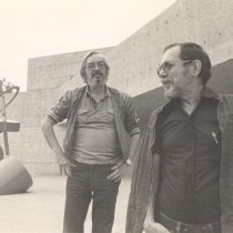 Abelardo Estorino and Raúl Martínez in Méxito City