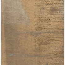 Manuscript for the theatrical production, Prometeo