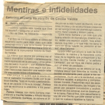 Mentiras e infidelidades