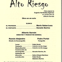 Program for the production, Alto riesgo (Miami)