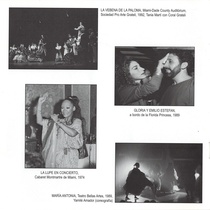 Photographs of the book "Las Mujeres: Hispanic Women in the Performing Arts"