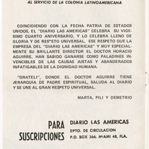 Program for the production, "Cecilia Valdés"