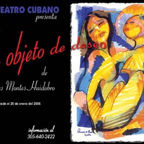 Postcard for the production, "Un objeto de deseo"