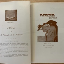 Program for the theatrical production, L'Ecole des Femes