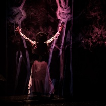 Photographs of rehearsal for the theatrical production, Neva