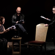 Photograph of the Reading, "Ifigenia Inmóvil"