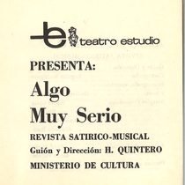 Program for the production, Algo muy serio