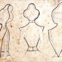 Costume designs for the theatrical production, Requiem por Yarini