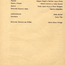 Program for the theatrical production, Cyrano de Bergerac