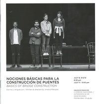 Program for the festival, 35th International Hispanic Theatre Festival of Miami