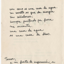 Program for the production, "La sopera"