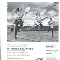 Program for the festival, 35th International Hispanic Theatre Festival of Miami