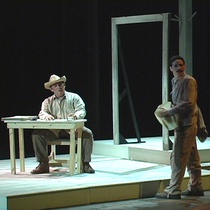 Photographs of the theatrical production, Morir del cuento