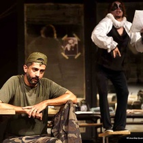 Photographs of the theatrical production, Manteca