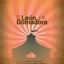 Program for the theatrical production, El león y la domadora