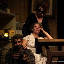 Photographs of the theatrical production, Manteca