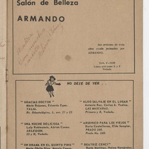 Program for the production, "Escápate, Isabel"