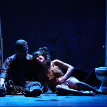 Photograph of a Rehearsal, "Talco, un drama de tocador"