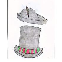 Costume designs for the theatrical production, El banquete infinito