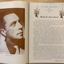 Program for the theatrical production, Le Médecin Malgré Lui and L'Apollon de Marsac