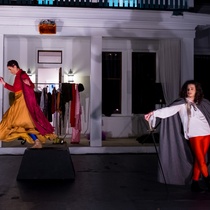 Photographs of the production, "Los cuentos de Canterbury"