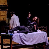 Photograph of a Rehearsal, "El cuarto de al lado"