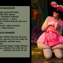 Dossier for the theatrical production, Algo cayó del cielo