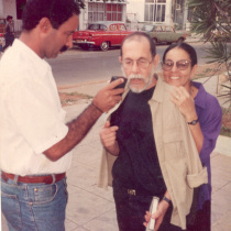 Adria Santana and Abelardo Estorino