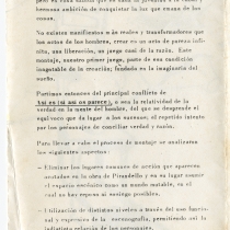 Program for the theatrical production, Así es (si así os parece)