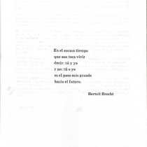 Program for the theatrical production, La corte de Faraon