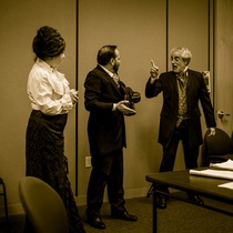 Photograph of a Rehearsal, "La noche de las tríbadas"