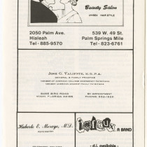 Program for the production, "Mimi y Fifí en el Orinoco"