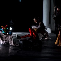 Photographs of the production, "Los cuentos de Canterbury"