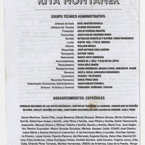 Program for the production "Tula, tórtola y becerro"