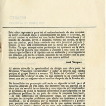 Program for the theatrical production, El robo del cochino, 1966