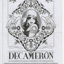 Program for the production "Decamerón"