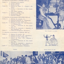 Pamphlet for the "Seminario de Artes Dramáticas" at the Universidad de La Habana