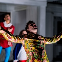 Photographs of the production, "Los cuentos de Canterbury"