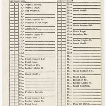 Forms labeled, "Dade County Rail"