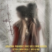 Poster for the theatrical production, Medea prefabricada