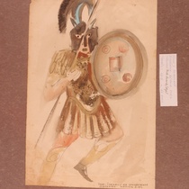 Costume designs for the theatrical production, Coriolano