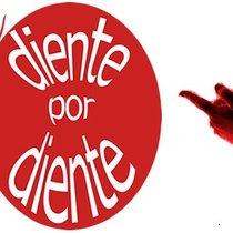 Poster for the talk "Diente por diente" in Miami